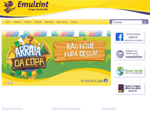 Tablet Screenshot of emulzint.com.br